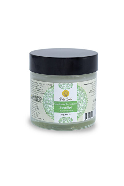 Palo Santo Soy Candle and Eucalyptus Essential Oil: Freshness