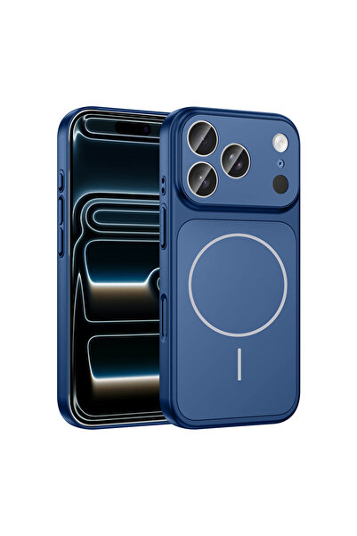 Case 4U Apple iPhone 17 Pro Kılıf M-Safe Şarj Özellikli Kamera Korumalı Forme...