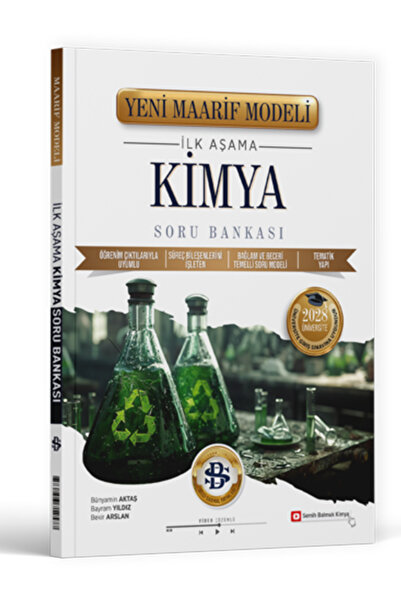Bilgi Sarmal Yayınları Bilgi Sarmal Üniversiteye Hazırlık Kimya İlk Aşama Maarif Model Soru Bankası 2028