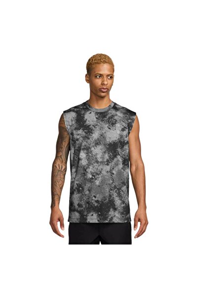 Nike Tricou fitness fără mâneci Dri-FIT pentru bărbați, mărimea S