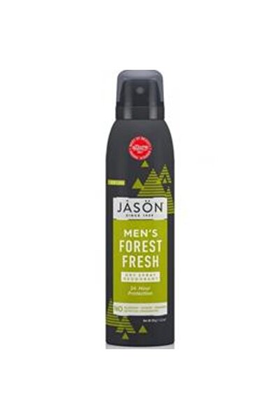 Jasön Deodorant spray pentru bărbați Protecție 24h Proaspăt de pădure Jason, 90g