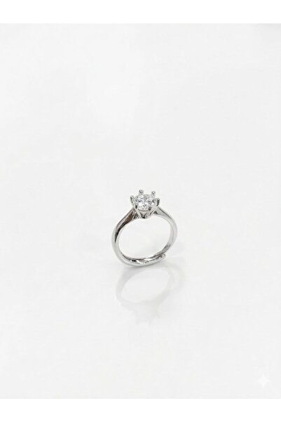 Mestore 6 Prong Solitaire Ring