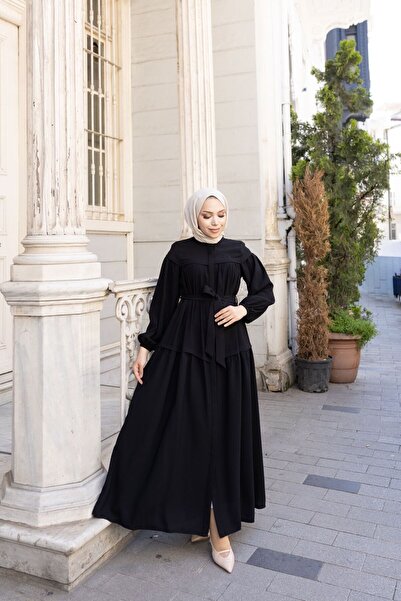 GÖZDE GİYİM Dress with Buttons Casual