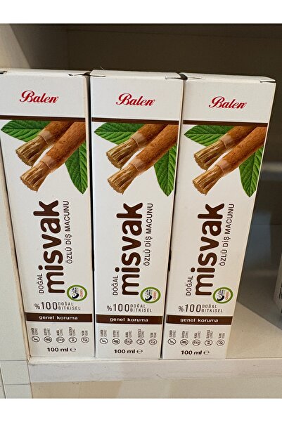 sarayli baharat Misvak Özlü Bitkisel Diş Macunu 100ml