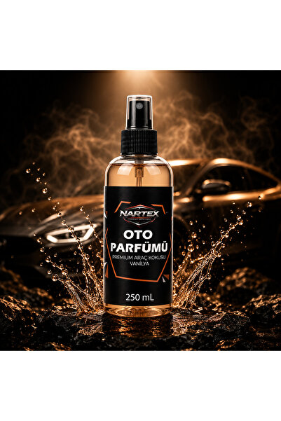 Nartex Auto Vanilya Gold Oto Kokusu Yoğun Kalıcı Araç Kokusu 250 ML