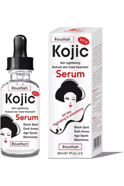 RousHun Kojic Serum 30ml, Deep Moisturizing Serum for Face, Facial Dark Spot ...