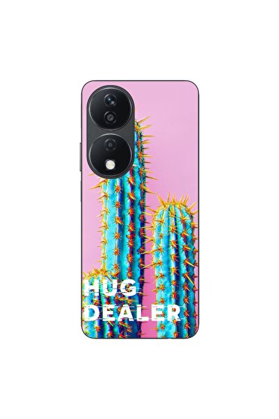 OEM Husa compatibila cu Honor X7b Silicon Gel Tpu Model Mesaj Hug Dealer