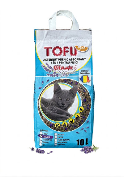 Vitamix Hygienic Cat Litter Tofu Lavender, 100%, Biodegradable, 10 Liters