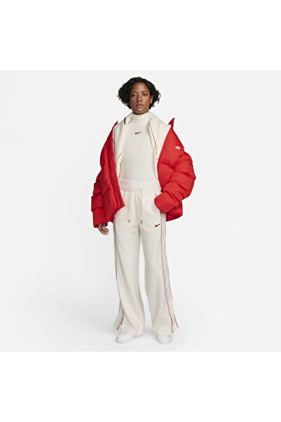 Nike Sportswear Phoenix Fleece High-Waisted Open-Hem Bottoms Kadın Eşofman Altı