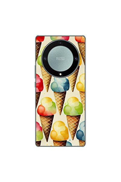 OEM Husa compatibila cu Honor Magic 5 Lite Silicon Gel Tpu Model Icecream Pat...