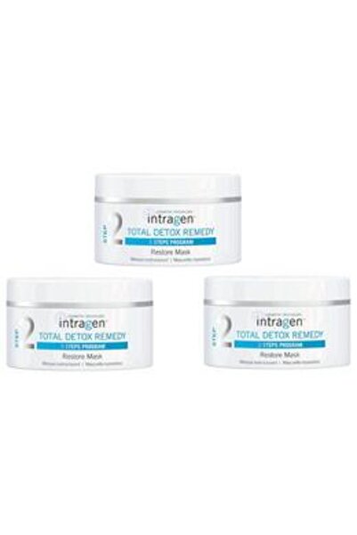 intragen Pachet 3 x Masca Reparatoare – Total Detox Remedy Restore Mask, 200 ml
