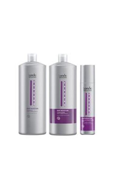 Londa Professional Pachet Intens Hidratant - Deep Moisture: Sampon 1000 ml, B...