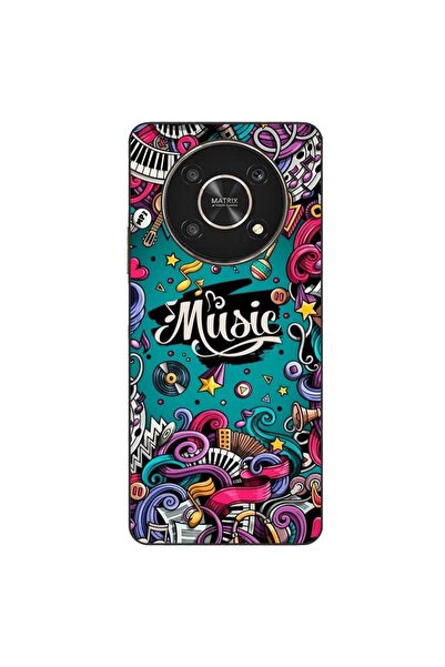 OEM Husa compatibila cu Honor X30 Silicon Gel Tpu Model Pop Art Music