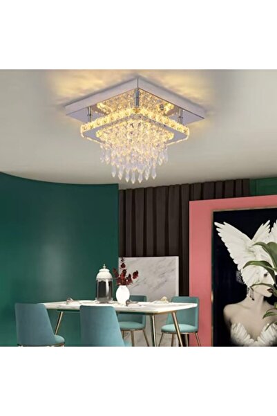 Juls Suspended LED Chandelier, 70W, 4900lm, Cool White, for Living Room/Dinin...