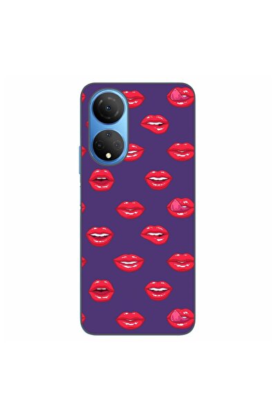 OEM Husa compatibila cu Honor X7 Silicon Gel Tpu Model Buze Pattern