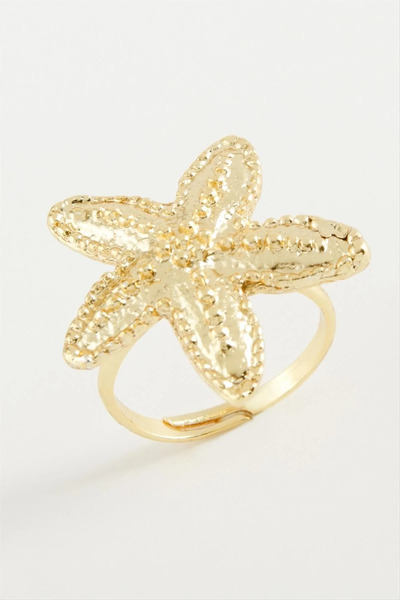 Marsilyan Nvdn- Starfish Metal Ring Iegrs-Nvdn1