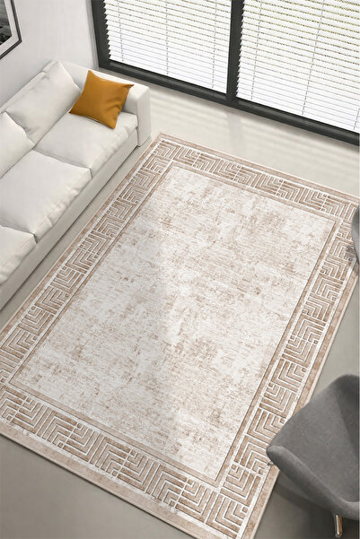 Lioara Home Modern Dijital Baskı Halı | Yıkanabilir Kaymaz Taban Mutfak Halısı
