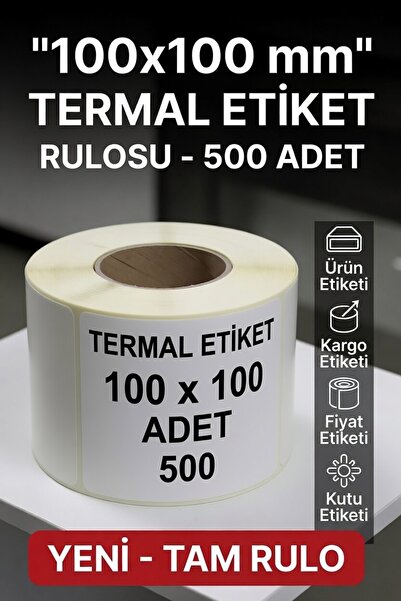 OKARTEXTILE 100MMX100MM TERMAL - KOLİ ÜSTÜ-BARKOD- 250 ADET