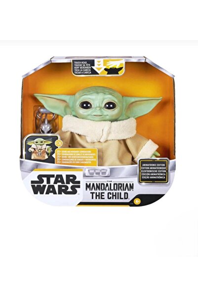 Tıfıl Toys Baby Yoda İnteraktif Animatronic 25+ Ses ve Hareket Kombinasyonlu ...