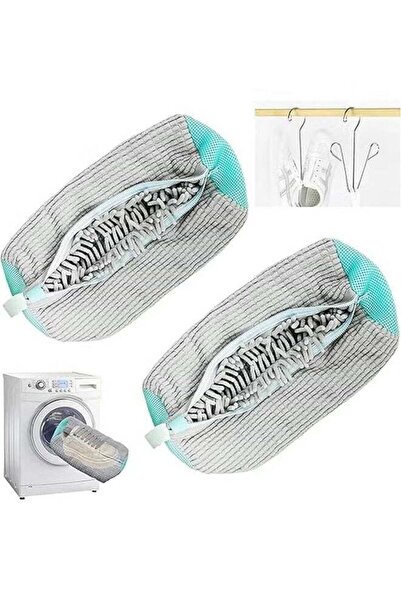 Arabest 2-Pack Shoe Cleaning Bag, Washing Machine Shoe Bag, Adjustable Shoes ...