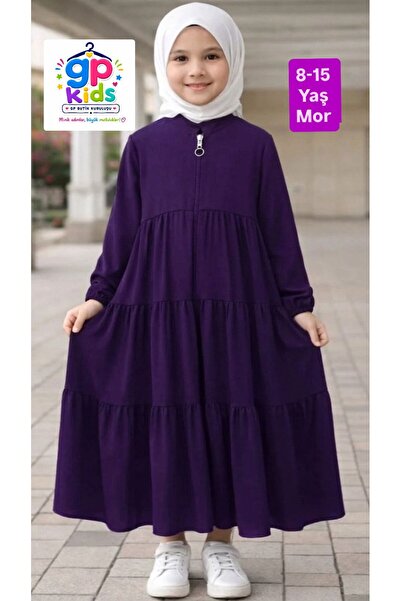 GP Kids 3-Layer Drawn-Strapped Children's Ferace Purple