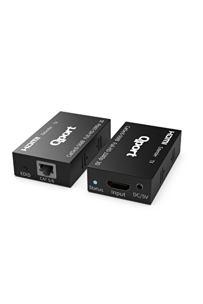 Qport Q-Hex3 HDMI Extender Cat6 60m 2 Pack