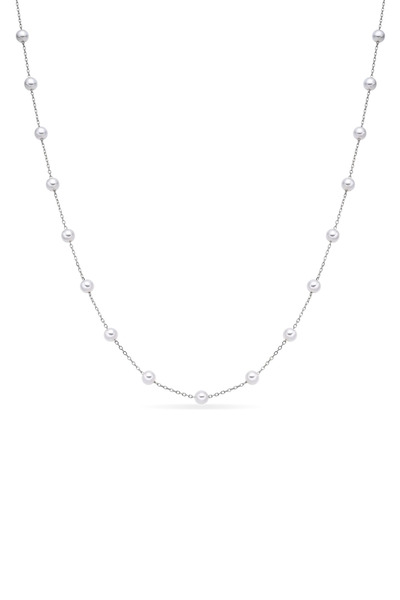 Lisa&Co. Silver Balance Chain Rhodium plated silver / Shellpearls / Silver