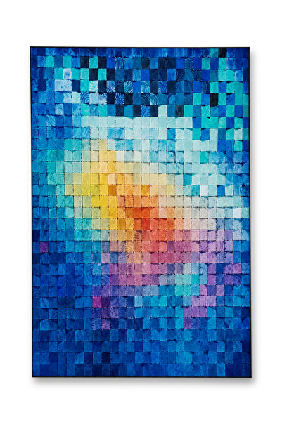 Rugs Modern Halı SDT Balık Tema Desenli Modern Dokuma Taban Dekoratif Halı mo...