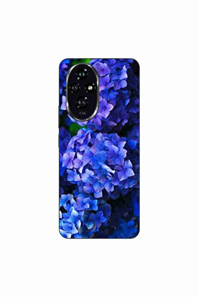 OEM Husa compatibila cu Honor 200 Silicon Gel Tpu Model Hortensii