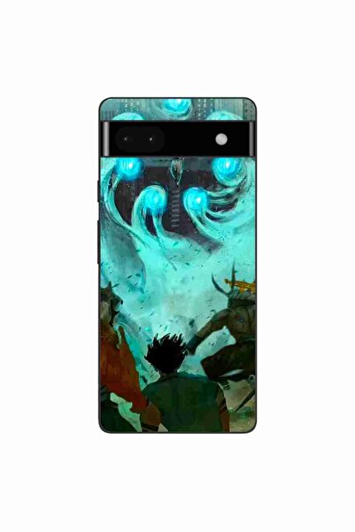 OEM Husa compatibila cu Google Pixel 6A Silicon Gel Tpu Model Satoru vs Sukuna