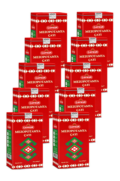 Çaykur Mezopotamya Çayı 400 Gr. Teneke Kutu 400 gr. Onlu Paket