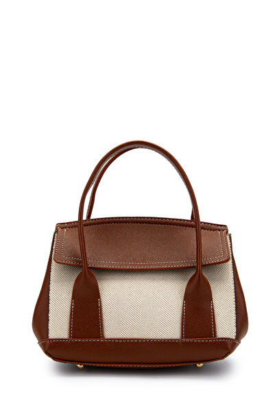 minebag Canvas Women's Crossbody Bag with Snap Fasteners on the Sides and Exp...