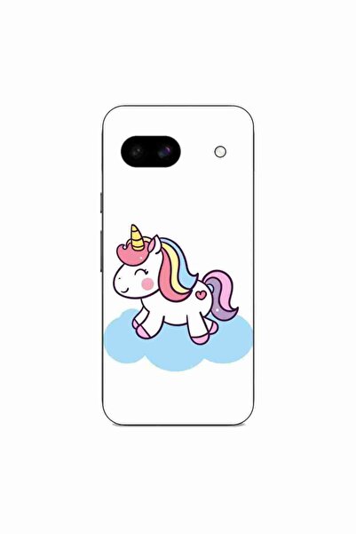 OEM Калъф, съвместим с Google Pixel 8A, силиконов гел TPU, с десен Бебешко пони