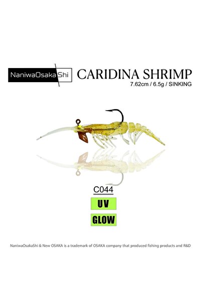 Osaka NANIWAOSAKASHI CARIDINA SHRIMP 7.62CM 6.5G KARİDES YEM