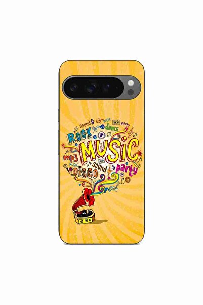 OEM Husa compatibila cu Google Pixel 9 Pro XL Silicon Gel Tpu Model Muzica la...
