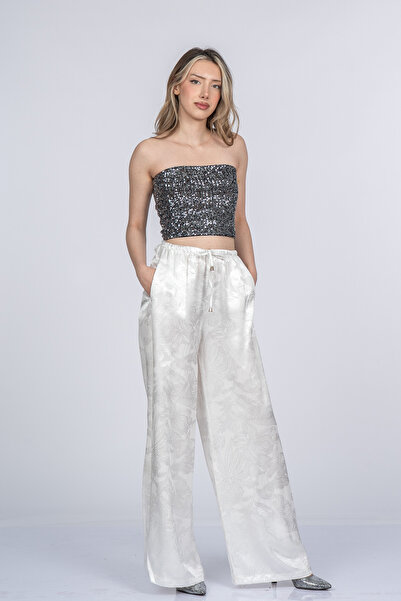 MissVina Stella Rahat Kesim Beli Lastikli Pantolon 30260