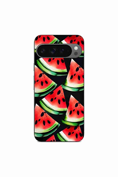OEM Husa compatibila cu Google Pixel 9 Pro XL Silicon Gel Tpu Model Watermelo...