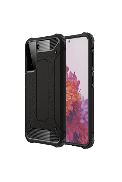 Techsuit Husă pentru Samsung Galaxy S22 Plus 5G Hybrid Armor - Negru