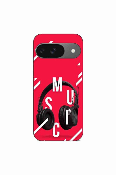 OEM Husa compatibila cu Google Pixel 9 Pro Silicon Gel Tpu Model Music Headph...