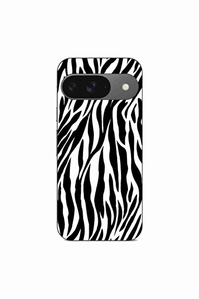 OEM Husa compatibila cu Google Pixel 9 Silicon Gel Tpu Model Animal Print Zeb...