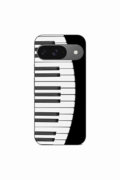 OEM Θήκη συμβατή με Google Pixel 9 από σιλικόνη gel TPU με σχέδιο πλήκτρων πι...