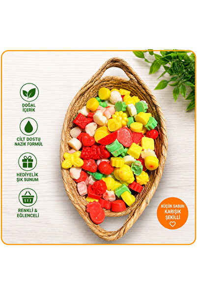geula LİMPEZA Küçük Renkli Şekilli Sabun 100 gr