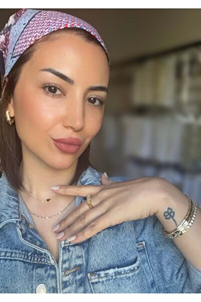 DGK COLLECTİON 14K gold renk,minik aşk temalı kalp kolye