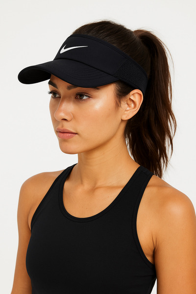 Nike Dri Fit Swoosh Antrenman Şapkası Beyaz Unisex