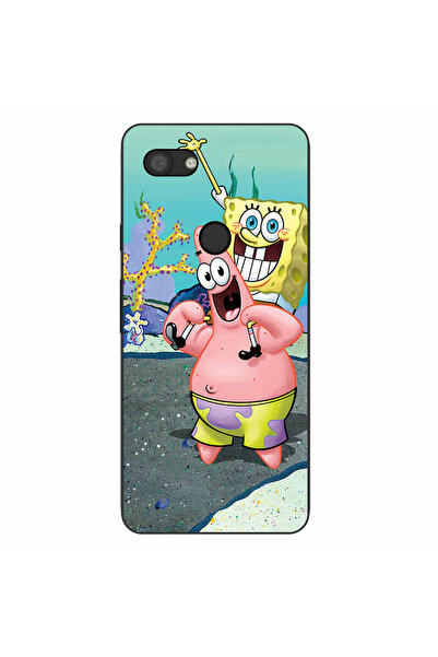 OEM Θήκη συμβατή με Google Pixel 3A από σιλικόνη gel TPU με σχέδιο Σφουγγαράκης