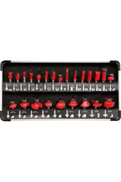 yato Set Freze Pentru Lemn 25 Buc