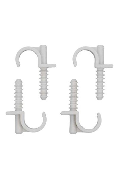 Vorel Set 4 Cleme Simple Cu Montare Rapidă, Pentru Țevi 18Mm