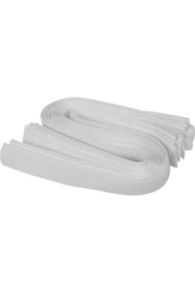 Vorel Bandă Velcro 450Mm, 10 Buc, Alb