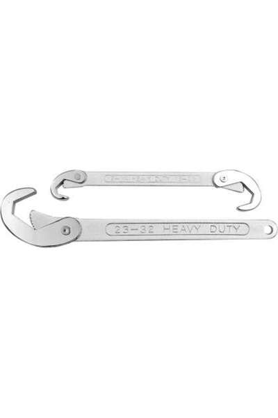 Vorel Set 2 Chei Universale Cu Cârlig, 9-32Mm