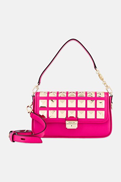 Michael Kors Women Studded Cross Body Bag, Pink